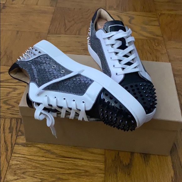 christian louboutin flat sneakers